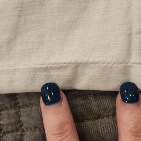 Anthropologie Pilcro And The Letterpress White Jean Shorts Size 30! - Picture 12 of 13